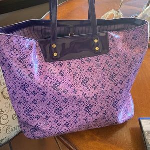 Louis Vuitton Never full GM cosmic blossom purple bag